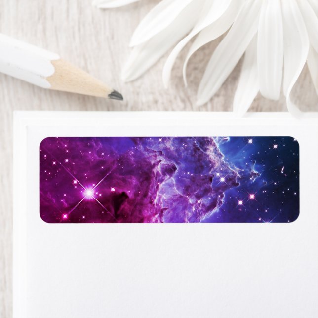 Hipster Purple Ombre Monkey Head Nebula (Insitu)