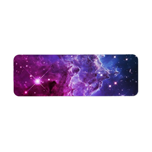 Hipster Purple Ombre Monkey Head Nebula (Front)