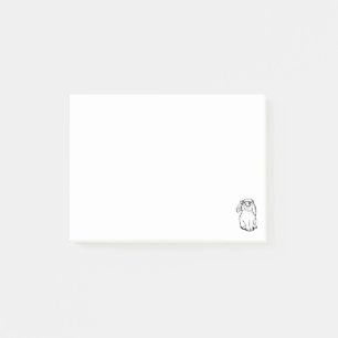 Hipster Rabbit Funny Bunny With Glasses Cute Anima Post-it Notes