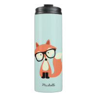 Hipster Red Fox