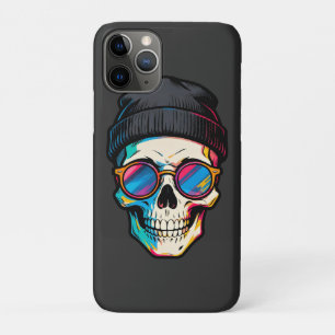 Hipster Skullcap Case-Mate iPhone Case
