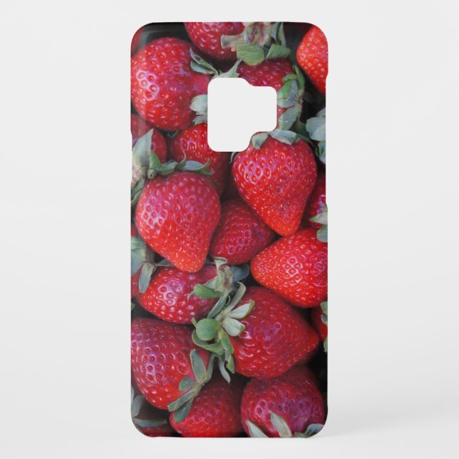Hipster Strawberry Fruit Patch Galaxy S3 Cover (Back)
