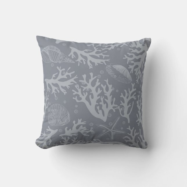 Hipster Style Coral Reef Cushion (Front)