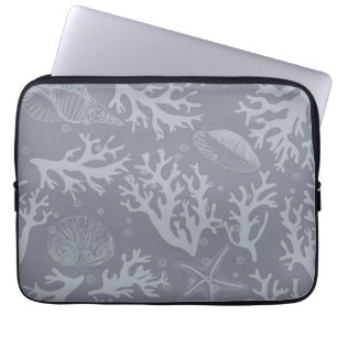 Hipster Style Coral Reef Laptop Sleeve