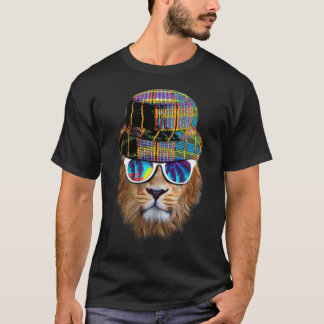 Hipster summer lion T-Shirt