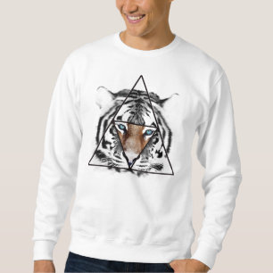 Hipster Tiger Sweatshirt