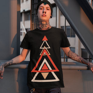 Hipster Triangle Colour T-Shirt