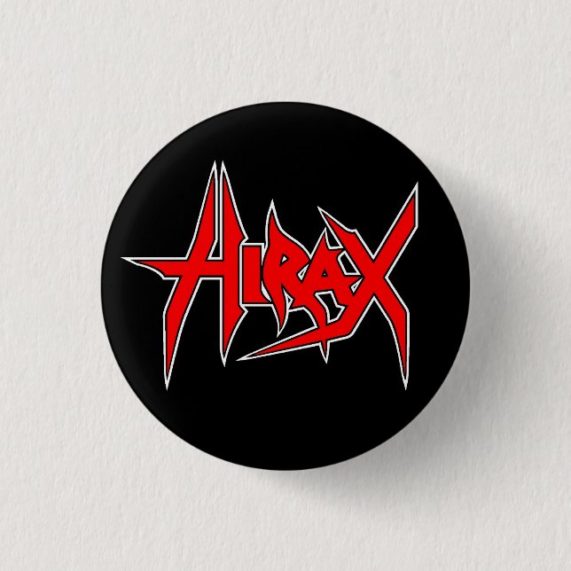 HIRAX_Button 3 Cm Round Badge (Front)