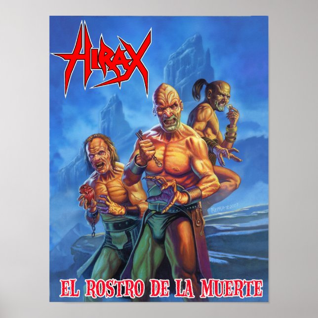 HIRAX_El_Rostro_de_la_Muerte_Poster Poster (Front)