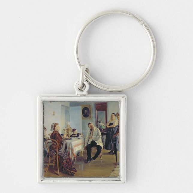 Hiring of a Maid, 1891-92 Key Ring (Front)