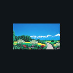 hiroshi nagai art paintings canvas print<br><div class="desc">hiroshi nagai art paintings city pop and aeroplane</div>