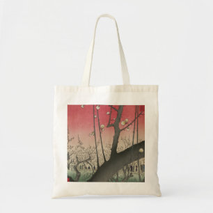Hiroshige Plum Estate Kameido: Vintage Japanese Tote Bag