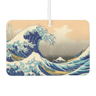 Hiroshige The Great Wave Off Kanagawa Car Air Freshener