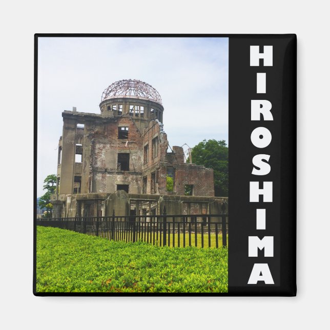 Hiroshima Peace Memorial Magnet (Front)