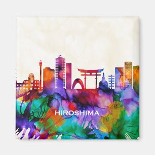 Hiroshima Skyline Magnet