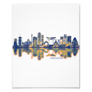 Hiroshima Skyline Photo Print