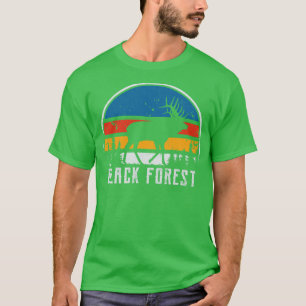 Hirsch Black Forest Germany Vintage Retro T-Shirt