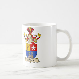 Hirsch Family Crest Coffee Mug