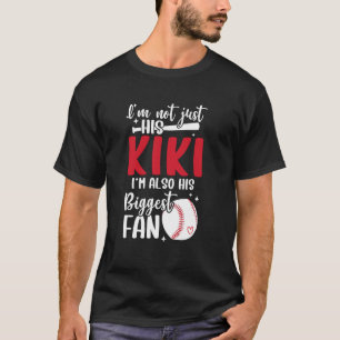 His Biggest Fan Baseball Kiki Of A Baseball Player T-Shirt