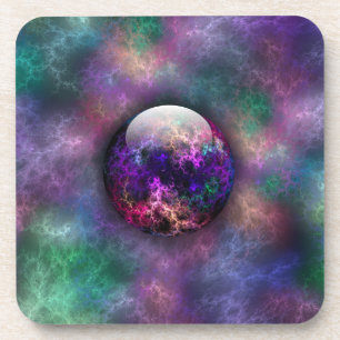 His Bright Materials Cork Coaster
