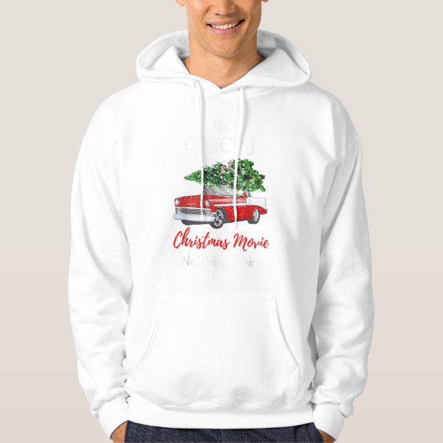 His Christmas Movie Watching Shirt, Match Hoodie (Front)