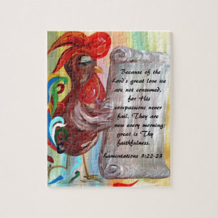 His Compassions are New Every Morning Jigsaw Puzzle