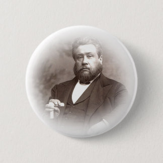 His creed was Christ crucified. 6 Cm Round Badge