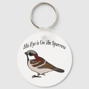 His eye is on the Sparrow Key Ring