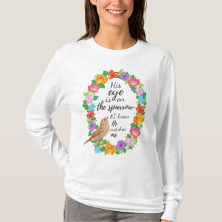 His Eye is on the Sparrow Women's Top