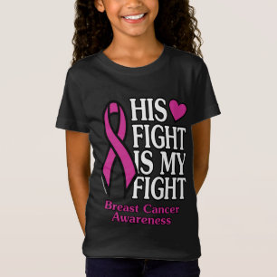 His Fight...Breast Cancer T-Shirt