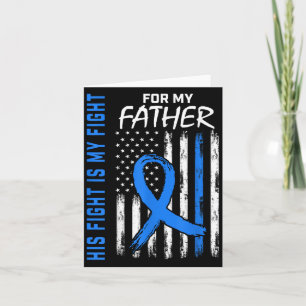 His Fight Is My Fight Diabetes Awareness Shirt Fat Card