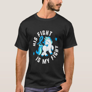 His Fight Is My Fight Diabetes T1 Awareness Cute U T-Shirt