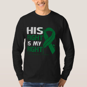 His Fight Is My Fight MANIC DEPRESSION AWARENESS F T-Shirt