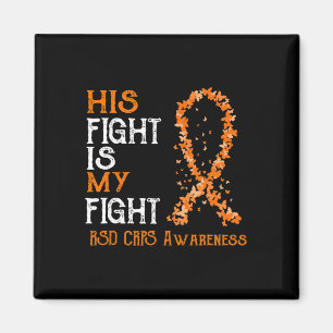 His Fight Is My Fight Rsd Crps Awareness 3 Magnet