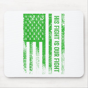 His Fight Is Our Fight Mental Health Awareness  Mouse Pad