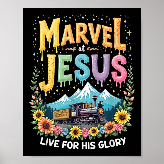 His Glory Junction Train True North Christian Camp Poster (Front)