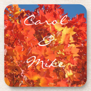 His & Her name Coasters Wedding Bride Groom