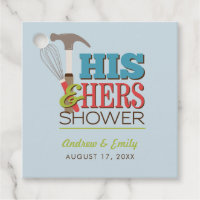 His & Hers Hammer Whisk Couples Shower