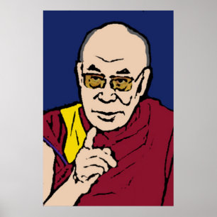 His Holiness the Dalai Lama Poster