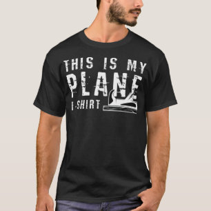 his Is My Plane bird rainbow aaa  T-Shirt