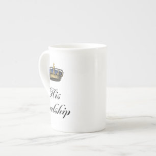 His Lordship Bone China Mug
