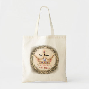 His Majesty Crown custom name Tote Bag