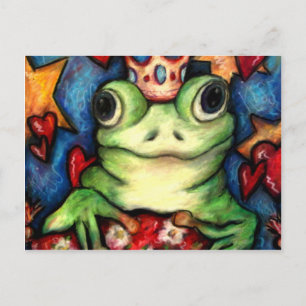 His Majesty The Frog Prince Postcard