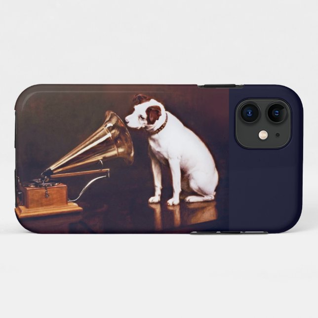 His Master's Voice, Francis Barraud Case-Mate iPhone Case (Back (Horizontal))