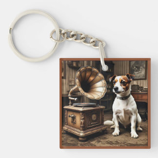 " HIS MASTER'S VOICE " KEY RING