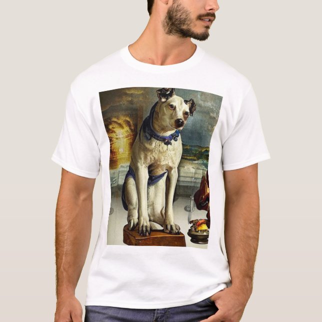 His Masters Voice Last Supper T-Shirt (Front)