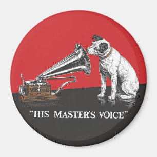 His Master's Voice Magnet