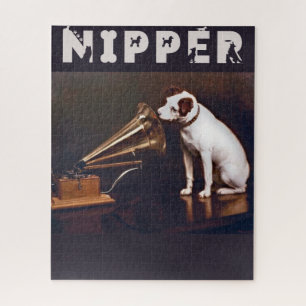 His Master's Voice Nipper The Dog Jigsaw Puzzle