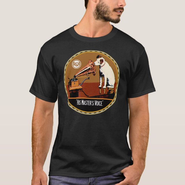 His masters voice RCA T-Shirt (Front)