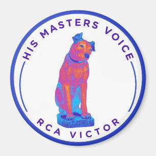 His Master's Voice Retro Magnet